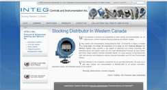 Desktop Screenshot of integ.ca
